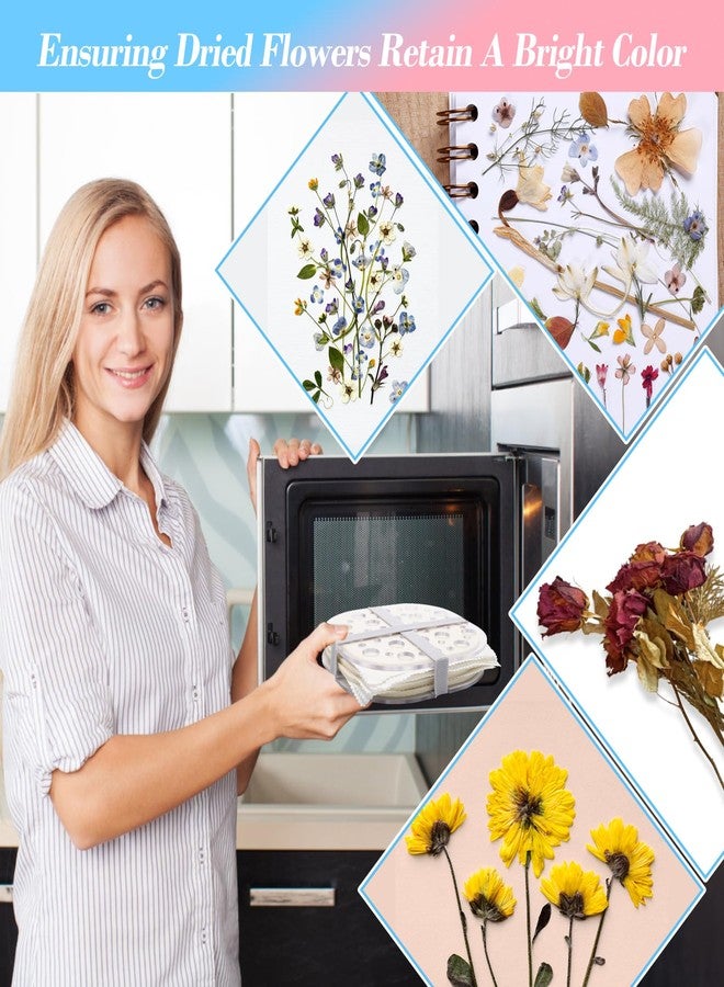Windspeed Microwave Flower Press, 4 Layers Flower Pressing Kit for Adults Plant and Flower Press Kit for Kids DIY Arts, Resin Crafts, Scrapbooking, Nail Craft(7.9×7.9 in) - Image 5