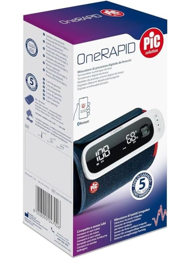 جهاز قياس ضغط الدم الرقمي OneRapid بشاشة كبيرة