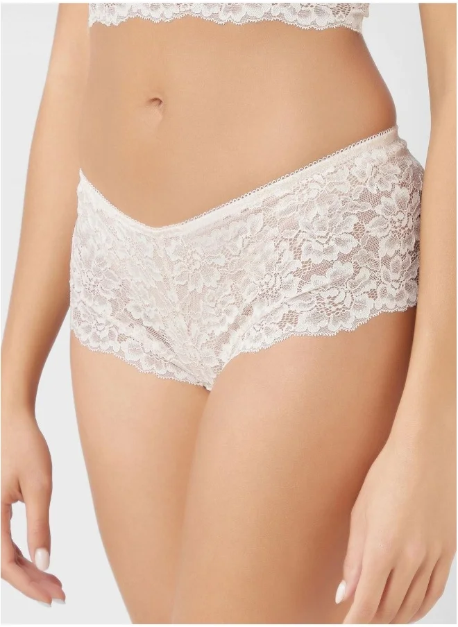 ايسلا اند ايفي High Leg Lace Detail Brief