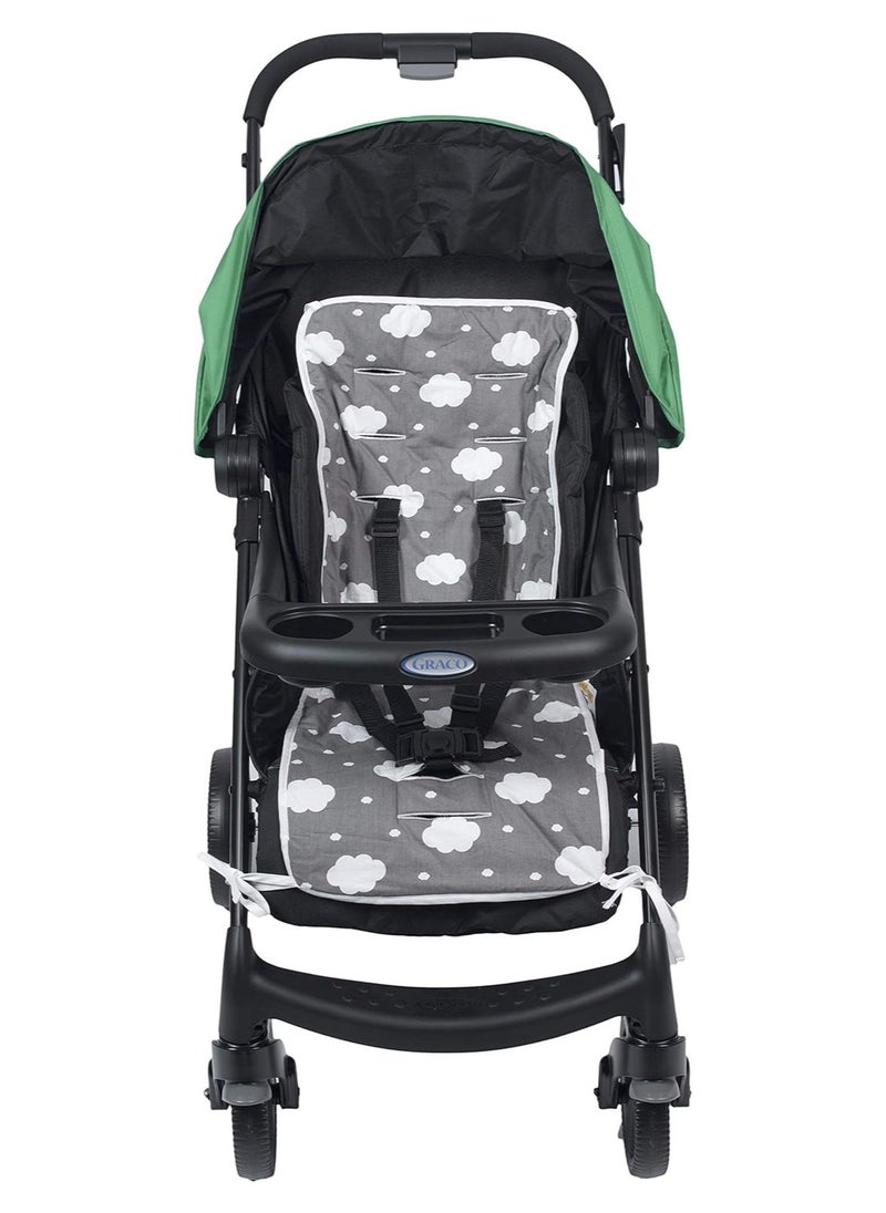 Moro Moro - Rectangular Stroller Mattress – Soft Cotton Seat Liner for Baby Comfort - Image 1