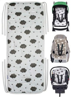 Rectangular Stroller Mattress – Soft Cotton Seat Liner for Baby Comfort