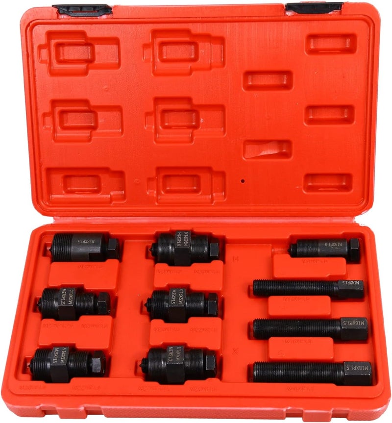 BestsQ Universal Motorcycle ATV Flywheel Puller Set - 10 Piece Repair Tool Kit - Image 1