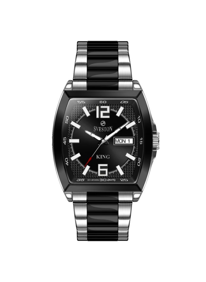 Sveston King Is a Gents Stainless-Steel Watch Having 38mm Dial and Comes with Luxury Watch Case. - Image 2