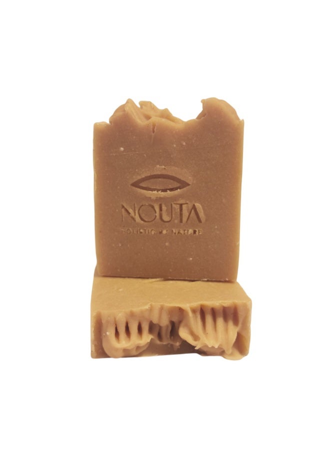 Nouta Golden Glow – Brightening Carrot Turmeric Soap - Image 4