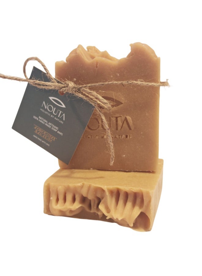 Nouta Golden Glow – Brightening Carrot Turmeric Soap - Image 2