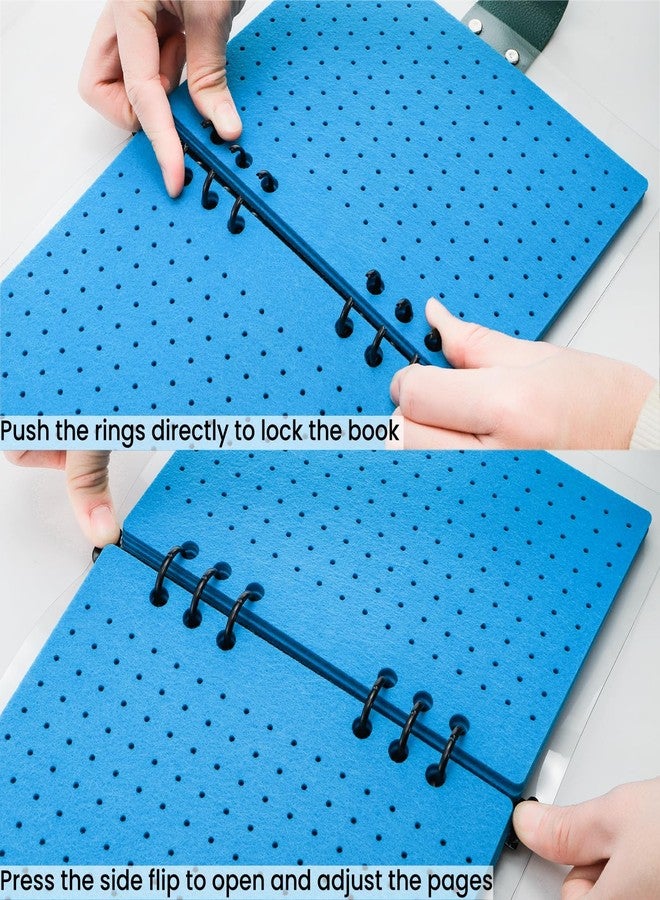 Nagpew Pin Display Book, Clear PVC Cover, 16 Pages, 2 Pack - Image 5
