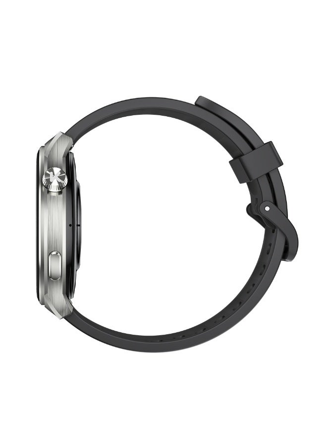 Kumi GW6 Smartwatch 1.43″ AMOLED Display, Bluetooth Calling, AI ChatGPT, 100+ Sports Modes – Silver - Image 4