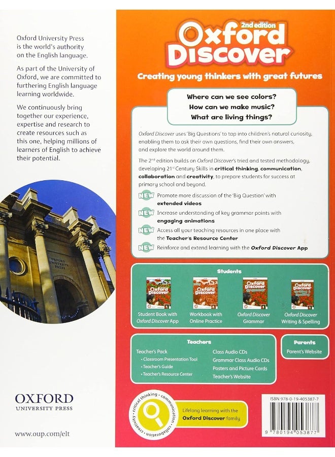 Oxford Discover 1. Class Book 2nd Edition - Image 2