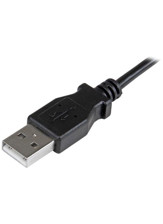 StarTech 2m 6' Right-Angle Micro-USB Charging Cable - 24 AWG (USBAUB2MRA)  - Image 3