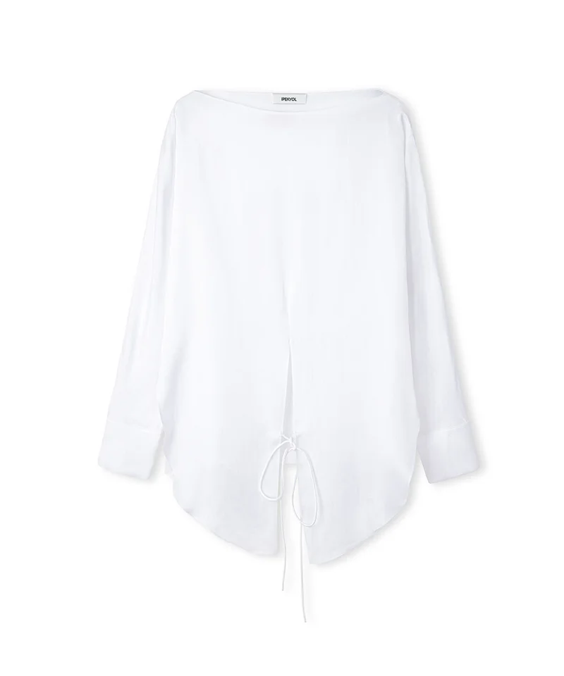 Ipekyol  Satin-Effect Wrap Blouse for Women | Best Price UAE