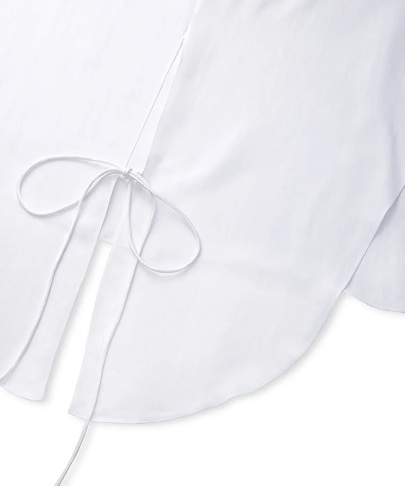 Ipekyol  Satin-Effect Wrap Blouse for Women | Best Price UAE