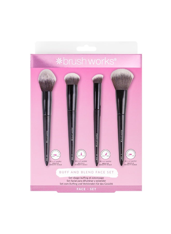 Brushworks Buff and Blend Face Set - Image 2