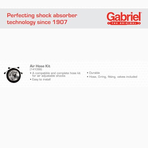 Gabriel مجموعة خرطوم الهواء غابرييل 141099 (عبوة واحدة) - Image 3