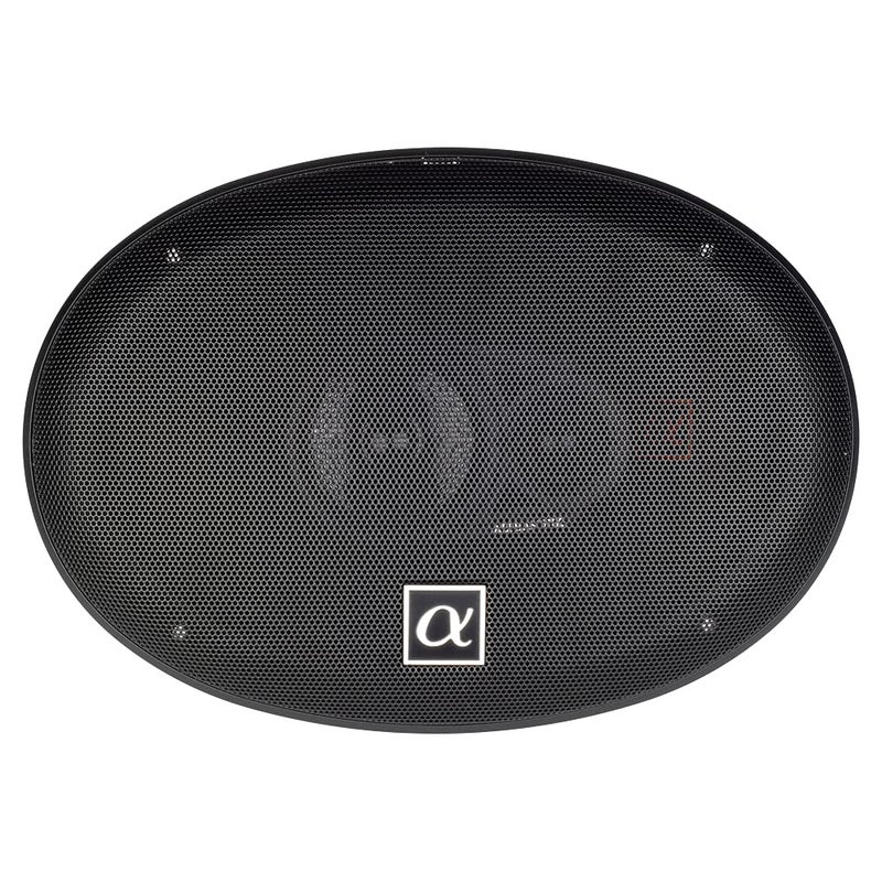 Alphasonik 1 Pair of NS693 Neuron Series 6x9 (420 Watts Max for The Pair) 210 Watts Max Per Speaker 3-Way Full-Range Car Audio Speaker with PEI Dome Tweeter Polypropylene Cone Grilles Included - Image 3