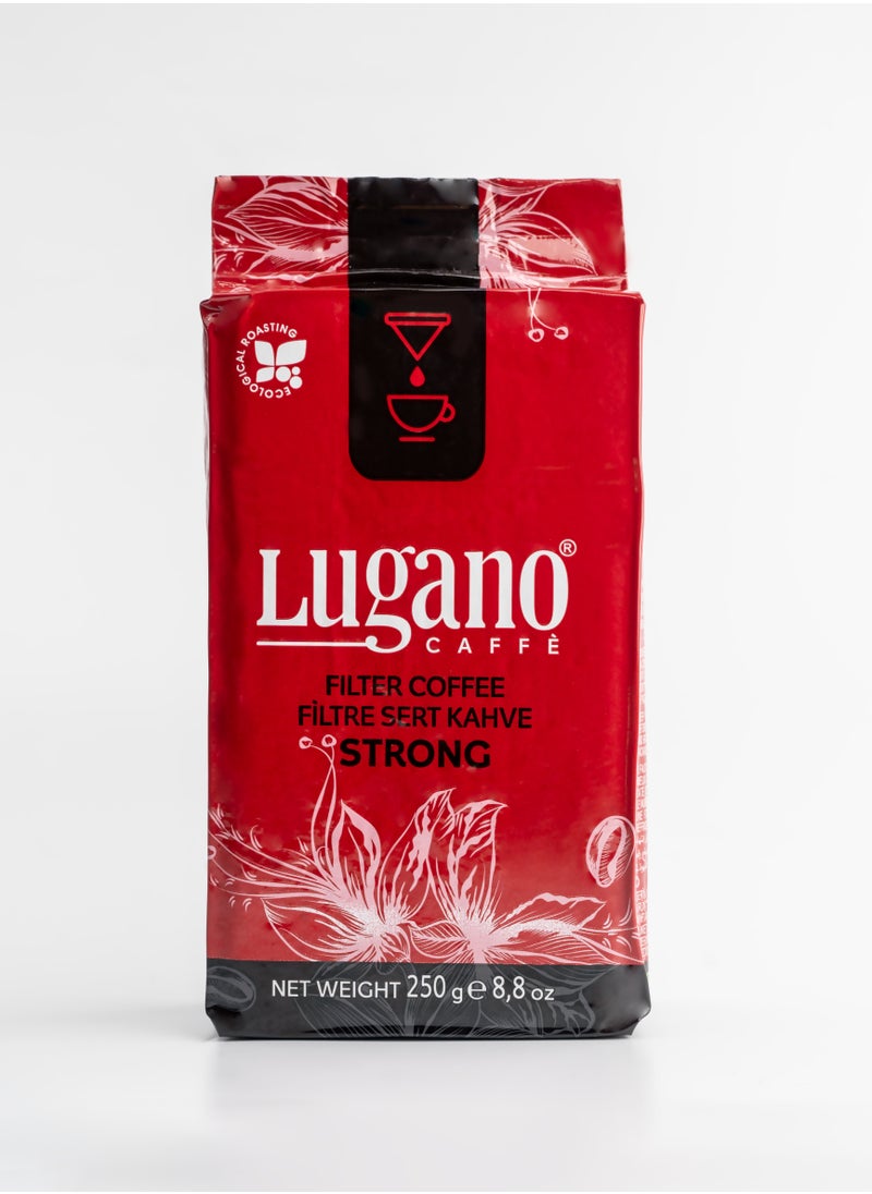Lugano - Strong Drip Filter Coffee - 250gm - Image 1