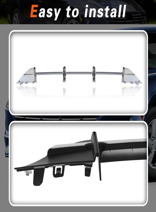 TODO Front Bumper Lower Grille for 2020 2021 2022 2023 Hyundai Sonata SE Hybrid Bumper Lower Grille - Image 4