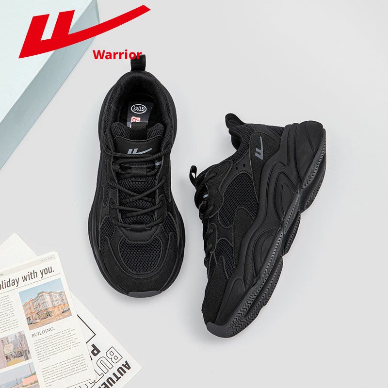 Warrior Autumn Women's Sneakers Casual Thick Sole Original Design Running Shoes Dad Shoes - Image 3
