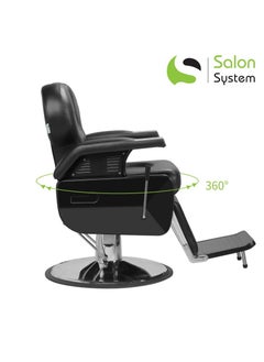 Salon System High quality waterproof leather men's barber chair  - Image 3