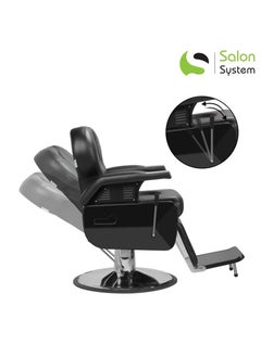 Salon System High quality waterproof leather men's barber chair  - Image 5