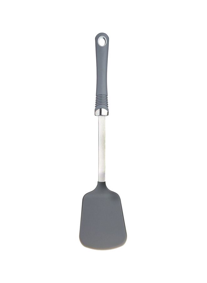 NIBEMINENT Nylon Cooking Turner Grey/Silver 7.5x35centimeter