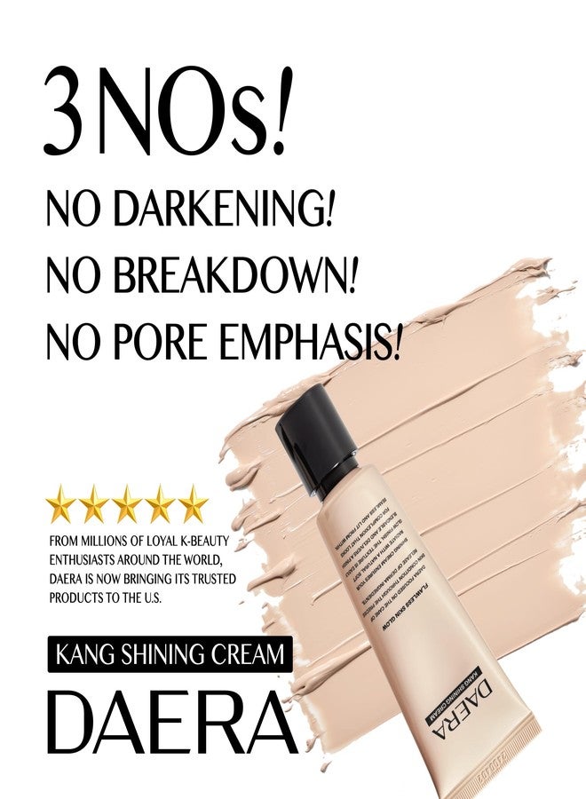 DAERA Kang Shining Korean BB Tinted Moisturizer Cream (1 Color,Neutral), Self Adjusting BB Cream,1.35 fl oz, Glowing Skin Natural Makeup, Buildable Coverage, Lightweight - Image 2
