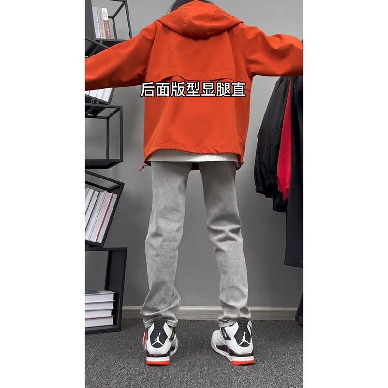 Unisex Classic Denim Jeans Loose Fit Daily Outdoor Wear - Image 5