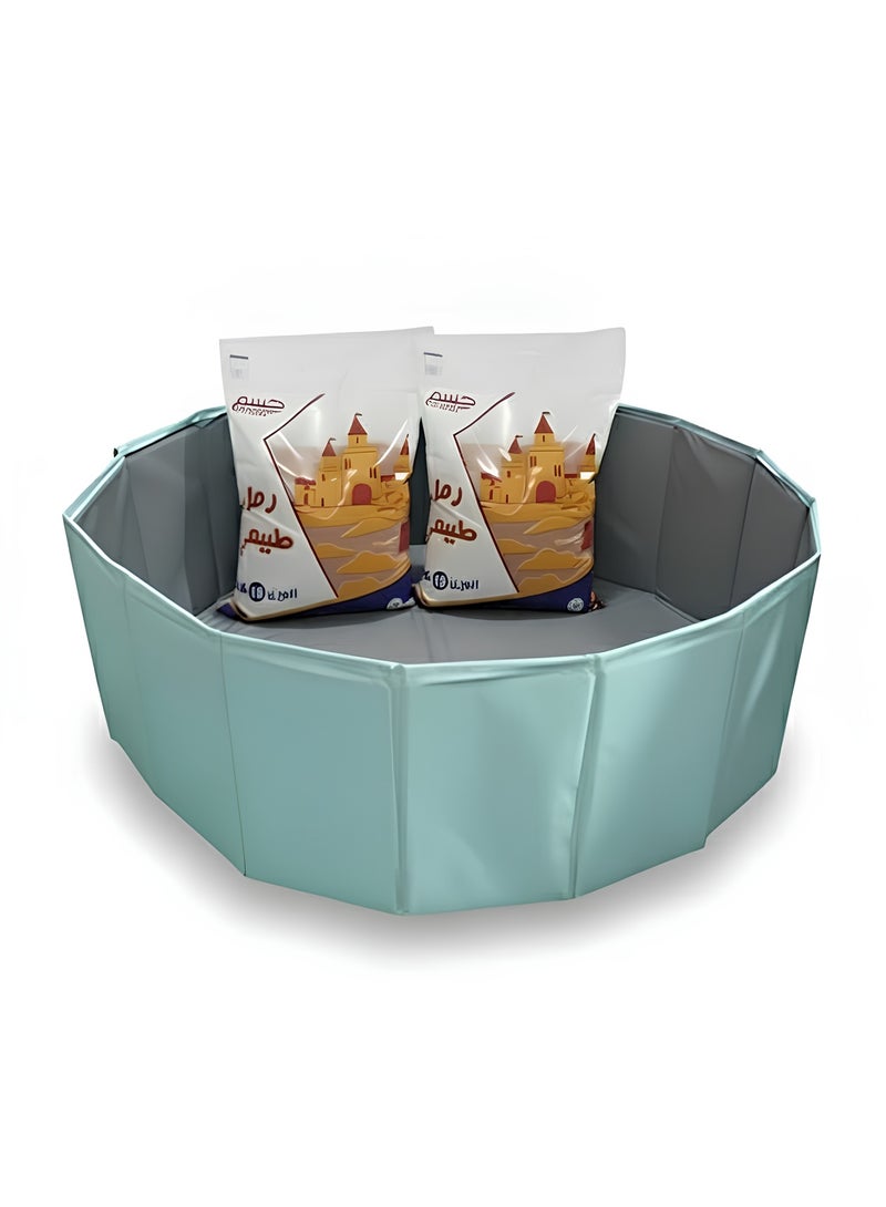 HASSM Sand set: Sand barrier 30cm * 100cm * 100cm + 2 bags of sand (discounted) - Image 2