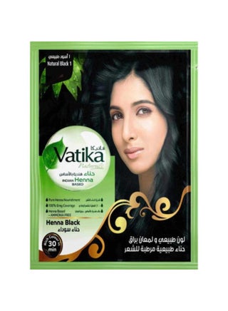 Vatika Natural Black Henna 1 Sachets