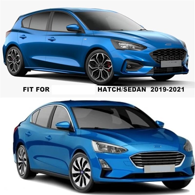 Vuzmode Car Window Visor for Ford Focus 2019-2022 - Image 3