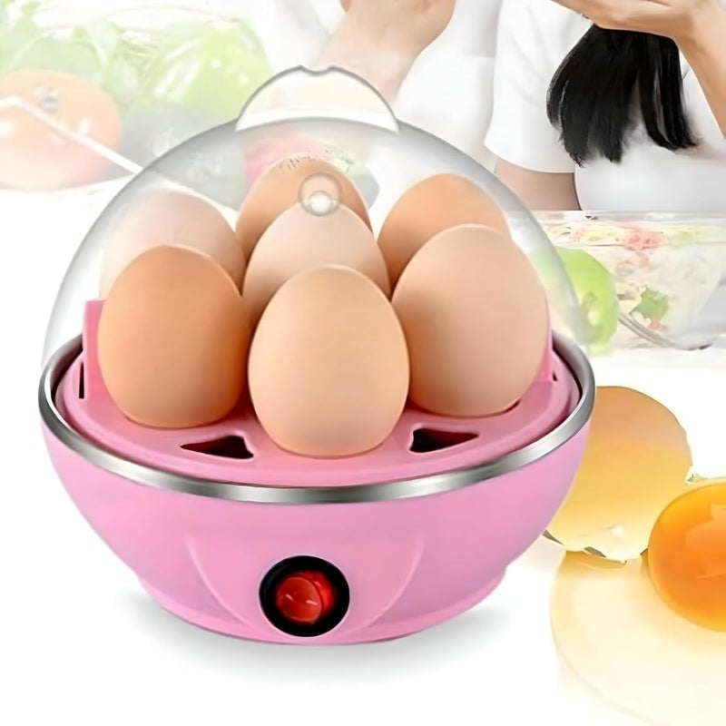 DEVANI IMPEX Single Layer Egg Boiler with OneTouch Operation Electric Egg Steamer for Efficient Cooking of Soft Medium and HardBoiled Eggs Mini Egg Cooker and Poacher - Image 2