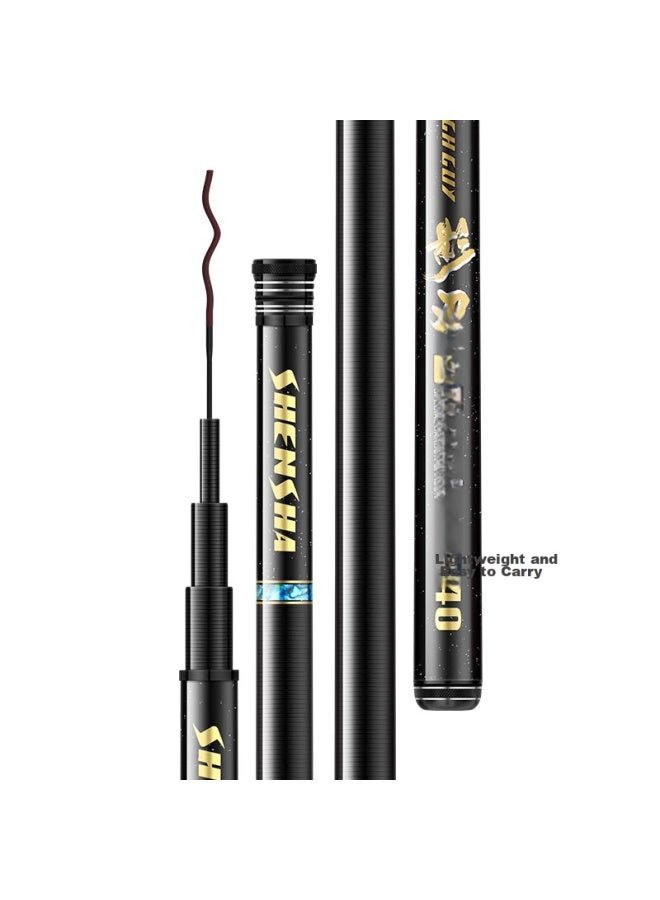Shark Shensha Yingren 4.5-meter Fishing Rod, Handheld Rod, Ultra-light, Ultra-hard, 5h28 Action, Platform Fishing Rod, Fishing Pole, Fishing Tackle - Image 5