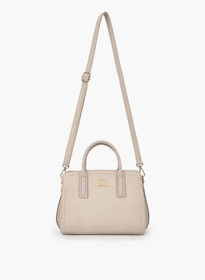 فلورا بيلا من شو إكسبرس حقيبة يد بطبعة شعار مع حزام قابل للفصل