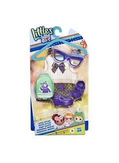 Baby Alive ملابس جاهزة للمدرسة للدمى الصغيرة من Littles, Little Styles  - Image 3