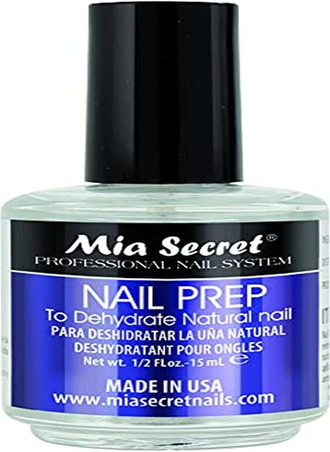 MIA SECRET Professional Acid Free Natural Nail Prep Dehydrator 15Ml  Enhanced Bonding Dehydrator For Acrylic Powder And Gel Nail Polish  - Image 1