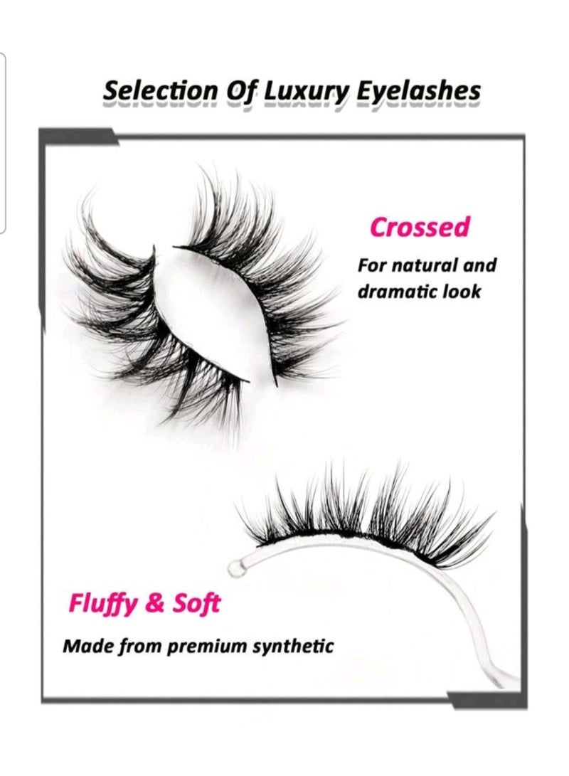 Rozy Lashes 7_Pairs Corner Half Eyelashes - Image 3