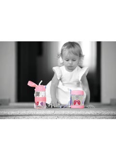 Oops Straw Bottle Pink  - Image 4