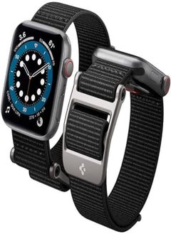 Fekra SPG DuraPro Flex Designed for Apple Watch Band for Apple Watch Ultra/Ultra 2 49mm, Series 9/8/7 45mm, Series SE2/6/SE/5/4 44mm and Series 3/2/1 42mm Adjustable Solo Loop Band Strap