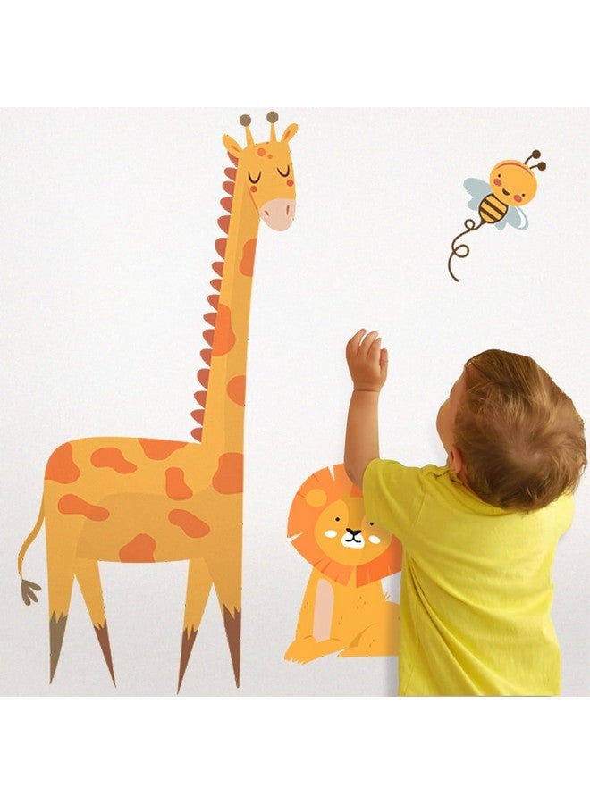DEKOSH Forest Baby Animals Wall Decals Elephant Lion Giraffe Wall Stickers Baby Nursery - Image 3