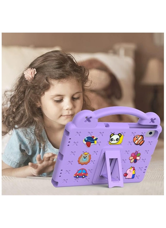 General Kids Case Compatible with Lenovo Tab M10 Plus 3rd Gen 10.6 Inch 2022, Heavy Duty EVA Foam Shockproof Cover Kids Proof Case with Stand  - Image 5