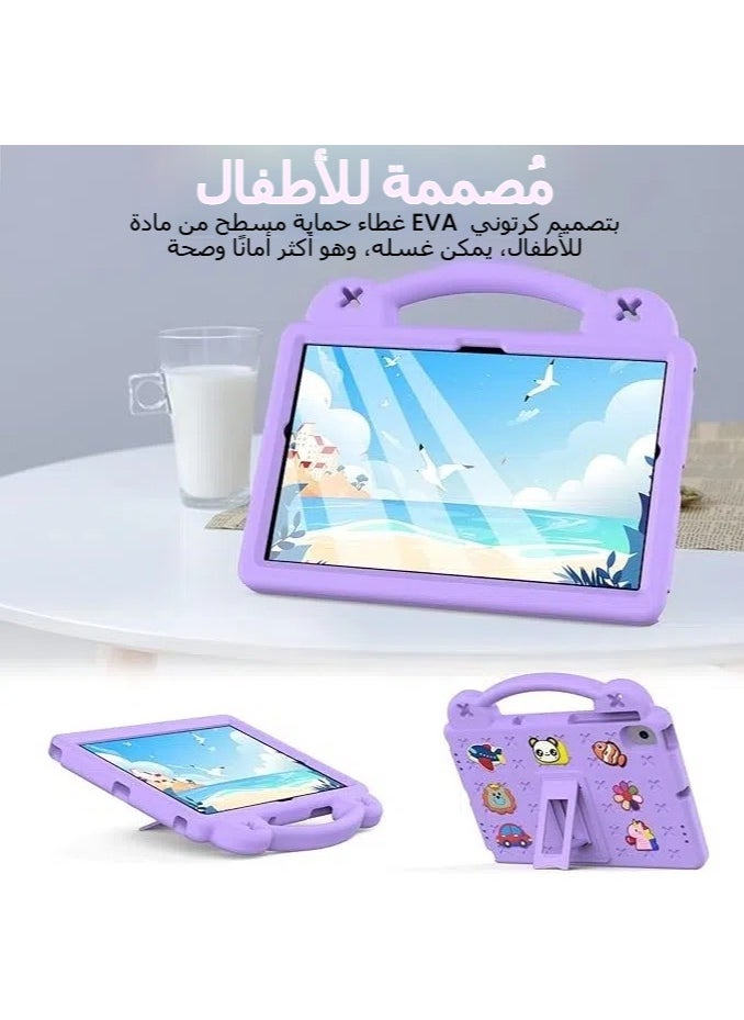 General Kids Case Compatible with Lenovo Tab M10 Plus 3rd Gen 10.6 Inch 2022, Heavy Duty EVA Foam Shockproof Cover Kids Proof Case with Stand  - Image 4