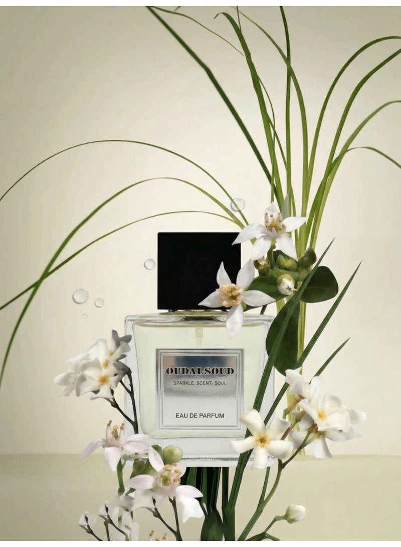 OUDALSOUD/Grey Vetiver Eau De Parfum | 30% Concentrated | Long Lasting Over 8 Hours | Premium Arabian Floral Scent | Luxury Gift Box For Valentine & Ramadan - Image 3