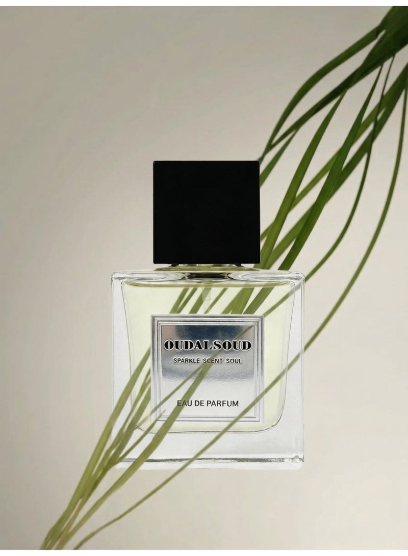OUDALSOUD/Grey Vetiver Eau De Parfum | 30% Concentrated | Long Lasting Over 8 Hours | Premium Arabian Floral Scent | Luxury Gift Box For Valentine & Ramadan - Image 4