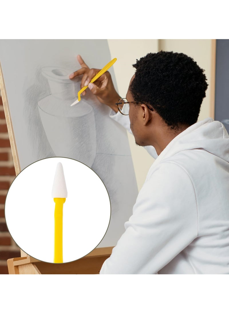 سيوسي مجموعة أدوات الرسم السريع للفنانين والطلاب، تتضمن مزجات الورق، الستمبس، قاطع الرسم، إسفنجة المسح، أقلام، أدوات الفحم. - Image 5