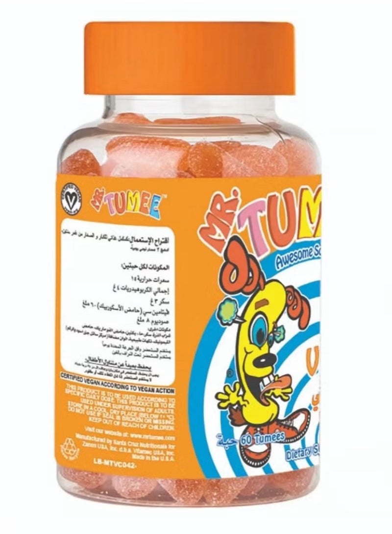 MR.TUMEE Two pieces of Mr. Tommy, sweet, vitamin C - 60 pieces - Image 3