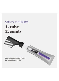 Just For Men Touch of Gray, Hair Coloring with Comb Applicator, Medium Brown  - Image 4