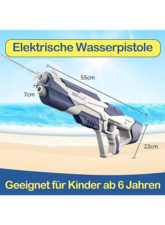 عام مسدس ماء كهربائي للكبار والأطفال، يمكن رش الماء على مسافة تصل إلى 30-40 قدمًا، يحتوي على وظيفة امتصاص الماء، مناسب للاستخدام في فصل الصيف في الهواء الطلق. - Image 3