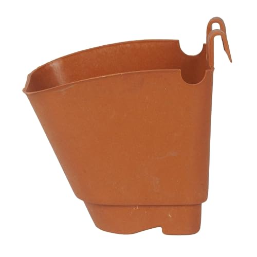 CAPPL Plastic Vertical Garden Wall Hanging Pot, 50 Pcs - Terracotta Color for Home, Office, Indoor, Outdoor, Balcony - Image 4