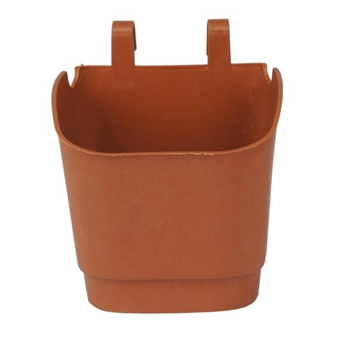 CAPPL Plastic Vertical Garden Wall Hanging Pot, 50 Pcs - Terracotta Color for Home, Office, Indoor, Outdoor, Balcony - Image 3
