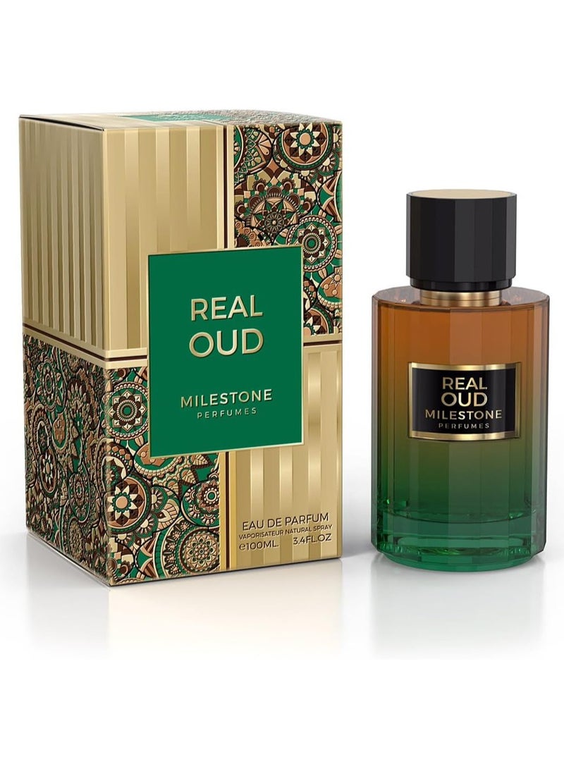 Milestone Real Oud Eau De Parfum For Unisex - 100 ML - Image 1