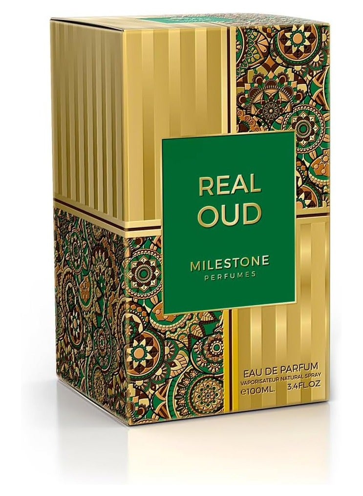 Milestone Real Oud Eau De Parfum For Unisex - 100 ML - Image 2